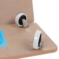 6er Set Transportroller SOFT WHEEL indoor MDF 200 kg Möbelroller