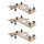 6er Set Transportroller SOFT WHEEL indoor MDF 200 kg Möbelroller