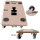 6er Set Transportroller SOFT WHEEL indoor MDF 200 kg Möbelroller