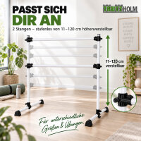 Ballettstange höhenverstellbar von 11-120 cm Ballett Stange für zuhause 125cm breit Pilates