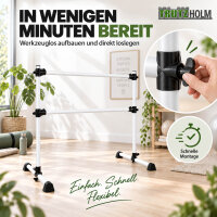 Ballettstange höhenverstellbar von 11-120 cm Ballett Stange für zuhause 125cm breit Pilates