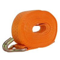 4x Spanngurt mit Ratsche Zurrgurt 6m 3000kg 3to 2-tlg. 35mm TÜV / GS orange