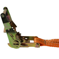 2x Profi Ratschen Spanngurt Spanngurte Zurrgurt 1-tlg 6m 2t 2to 2000kg TÜV/GS ORANGE