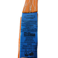 2x Profi Ratschen Spanngurt Spanngurte Zurrgurt 1-tlg 6m 2t 2to 2000kg TÜV/GS ORANGE
