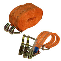 2x Profi Ratschen Spanngurt Spanngurte Zurrgurt 2-tlg 6m...