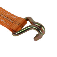 2x Profi Ratschen Spanngurt Spanngurte Zurrgurt 2-tlg 6m 2t 2to 2000kg TÜV/GS ORANGE