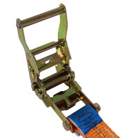2x Profi Ratschen Spanngurt Spanngurte Zurrgurt 2-tlg 6m 2t 2to 2000kg TÜV/GS ORANGE