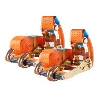 2x Profi Ratschen Spanngurt Spanngurte Zurrgurt 2-tlg 5m...