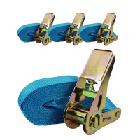 4x Profi Ratschen Spanngurt Spanngurte Zurrgurt 1-tlg 4m...