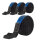 4x Profi Spanngurt Gurt Zurrgurt Klemmschloss Auto 1-tlg 5m 250 kg SCHWARZ