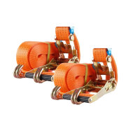 2x Profi Ratschen Spanngurt Spanngurte Zurrgurt 2-tlg 8m...