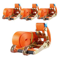 4x Profi Ratschen Spanngurt Spanngurte Zurrgurt 2-tlg 8m...