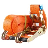 4x Profi Ratschen Spanngurt Spanngurte Zurrgurt 2-tlg 8m 4t 4to 4000kg TÜV/GS ORANGE