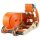 4x Profi Ratschen Spanngurt Spanngurte Zurrgurt 2-tlg 8m 4t 4to 4000kg TÜV/GS ORANGE