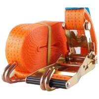4x Spanngurt Ratschen Zurrgurt 10m 4t 4000kg 4to TÜV/GS ORANGE 2-tlg.