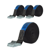 4x Profi Spanngurt Gurt Zurrgurt Klemmschloss Auto 1-tlg...