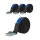 4x Profi Spanngurt Gurt Zurrgurt Klemmschloss Auto 1-tlg 4m 250 kg SCHWARZ