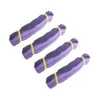 4x Rundschlinge 1000kg 1 to lila 4m Umfang Hebeband...