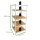 Schwerlastregal 180x75x75cm 875 kg 5 Böden Regal Steckregal Lagerregal