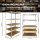 XXL Schwerlastregal 180x115x60 cm 875 kg Traglast Lagerregal Kellerregal