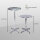 2x Stehtisch 2in1 Alu höhenverstellbar 70/115cm Ø60cm Bistrotisch Bartisch