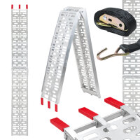 TRUTZHOLM 1x Auffahrrampe klappbar 228 cm Traglast 340 kg...