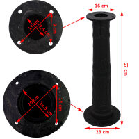 Pumpenständer für Schwengelpumpe Antik Nostalgie Gusseisen Ständer Handpumpe Gartenpumpe