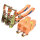 2x Profi Ratschen Spanngurt Spanngurte Zurrgurt 2-tlg 5m 1,5to 1500kg TÜV/GS ORANGE