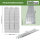 DREIBREIT by TRUTZHOLM Auffahrrampe 2-fach klappbar 175 cm 1020 kg Alu grau gelocht Verladerampe