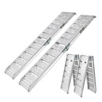 TRUTZHOLM 2x Auffahrrampe klappbar 180 cm Traglast 400 kg...