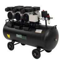 Premium Brushless Silent Flüsterkompressor 100L  -...
