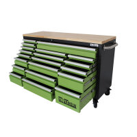 Werkstattwagen Deluxe XXL 254tlg. 161x92,5 cm 20 Schubladen Rollenschrank Werkzeugwagen