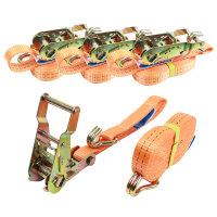 4x Profi Ratschen Spanngurt Spanngurte Zurrgurt 2-tlg 5m...