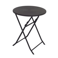 Balkontisch Bistrotisch Klapptisch Gartentisch grau...