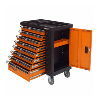 Holmwerk® Werkstattwagen leer 8 Schubladen 84 x 46 x...