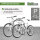 2x Fahrradanlehnbügel 116x74 cm Edelstahl Ø 60 mm zum Einbetonieren Fahrradständer Parker Typ U