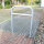 2 x Fahrradanlehnbügel 78 x 115 cm Stahl feuerverzinkt Ø 60 mm grau Einbetonieren Fahrradständer Parker Typ H