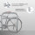 5 x Fahrradanlehnbügel 78 x 115 cm Stahl feuerverzinkt Ø 60 mm grau Einbetonieren Fahrradständer Parker Typ H