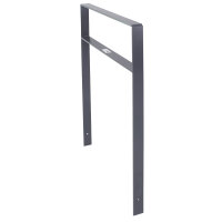 Fahrradanlehnbügel 114 x 77 cm Flachstahl 13 mm...