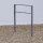 Fahrradanlehnbügel 114 x 77 cm Flachstahl 13 mm Anthrazit Einbetonieren Fahrradständer Parker Typ H