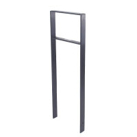 Fahrradanlehnbügel 116,5 x 39 cm Flachstahl 13 mm...