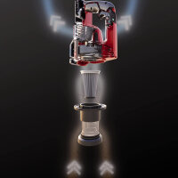 Einhell Akku Stielsauger TE-SV 18 Li solo beutellos Zyklonsauger PXC