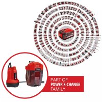 Einhell Akku-Klarwasserpumpe GE-SP 18 Li - Solo  Power X-Change