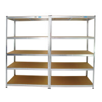 2er Set XXL Schwerlastregal 180x115x60 cm 875 kg Traglast...