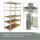 4er Set XXL Schwerlastregal 180x115x60 cm 875 kg Traglast Lagerregal Werkstattregal Weitspannregal