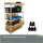 4er Set XXL Schwerlastregal 180x115x60 cm 875 kg Traglast Lagerregal Werkstattregal Weitspannregal