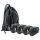 4x Profi Spanngurt Gurt Zurrgurt Klemmschloss Auto 1-tlg 6m 250 kg Anthrazit inkl. Tasche