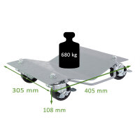 Rangierhilfe für PKW 4 Stück jeweils 680 kg...