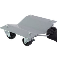Rangierhilfe für PKW 4 Stück jeweils 680 kg Rangierroller V Form Schwenkgriff 360° drehbar