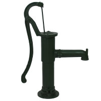 Schwengelpumpe + Pumpenständer Klassisches Design Gusseisen Handpumpe Gartenpumpe Ständer